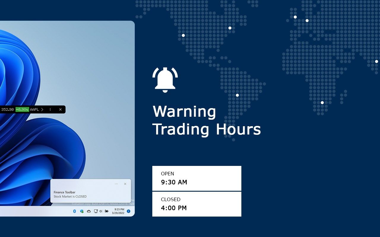 Warning trading hours