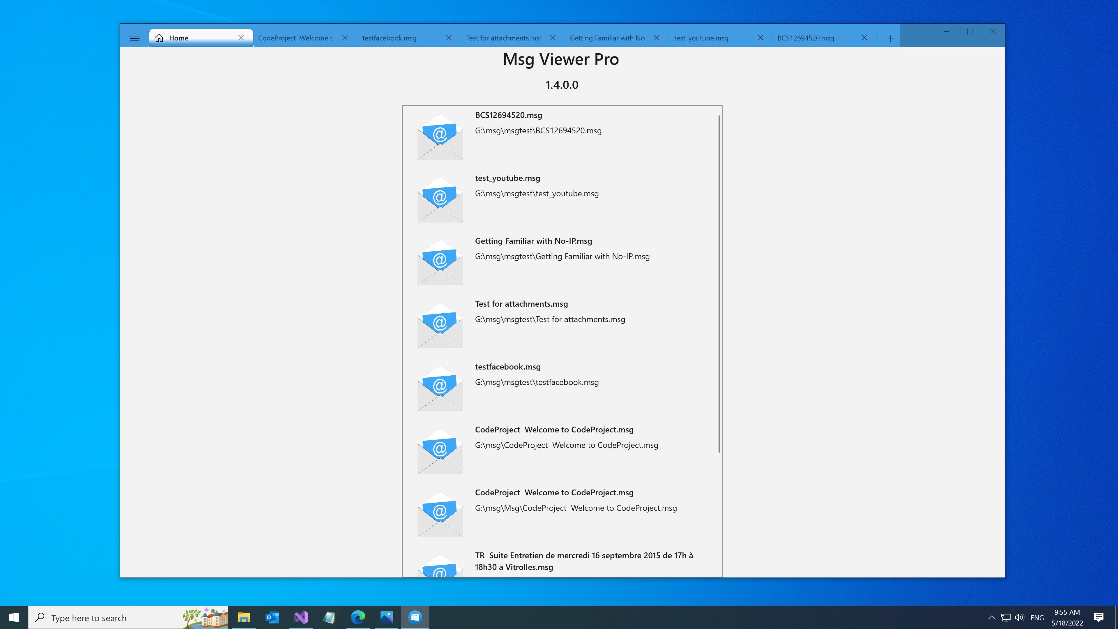 Msg Viewer Pro