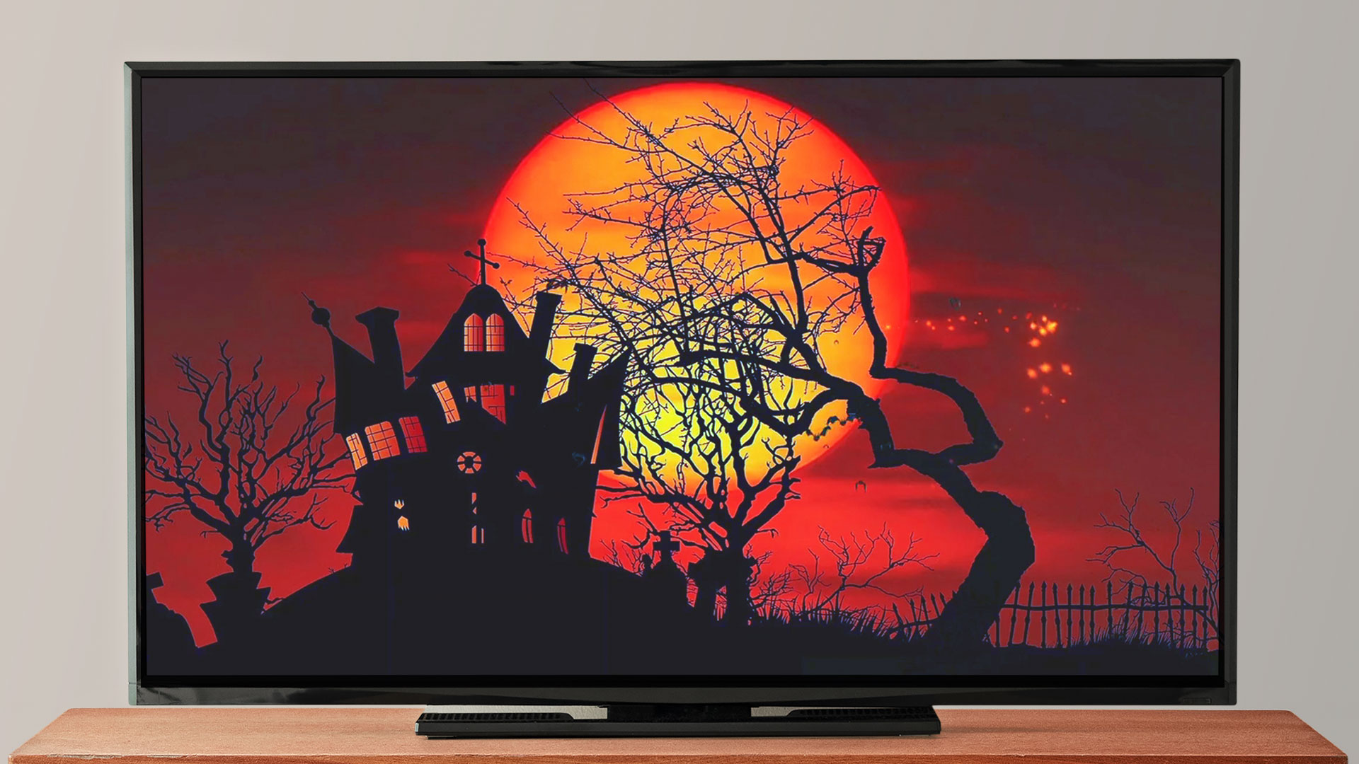 4K Halloween music: Spooky particles, Haunted house, creepy music, Screensaver Background 9 Videos For Tablets And Fire TV - NO ADS