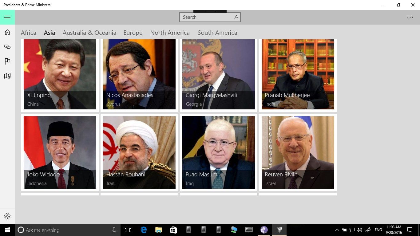 Asian Prime Ministers Full Screen