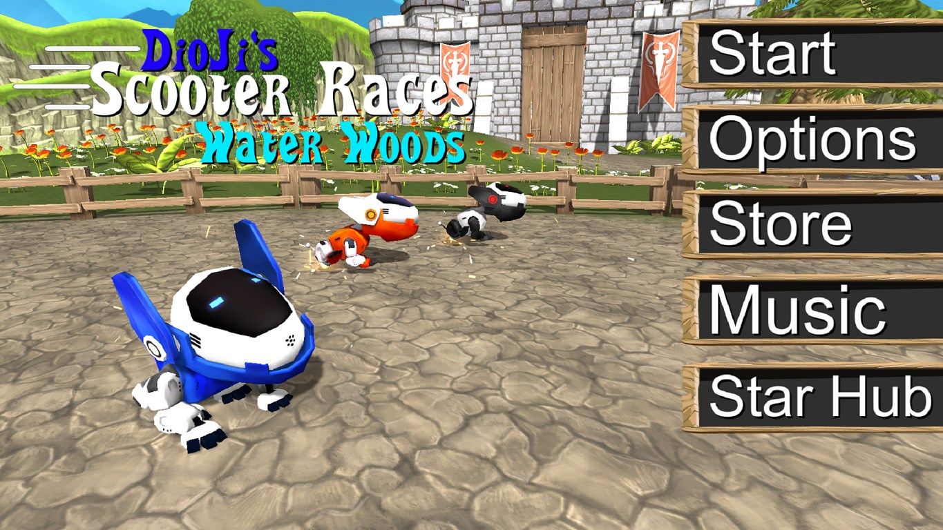 DioJi's Scooter Races