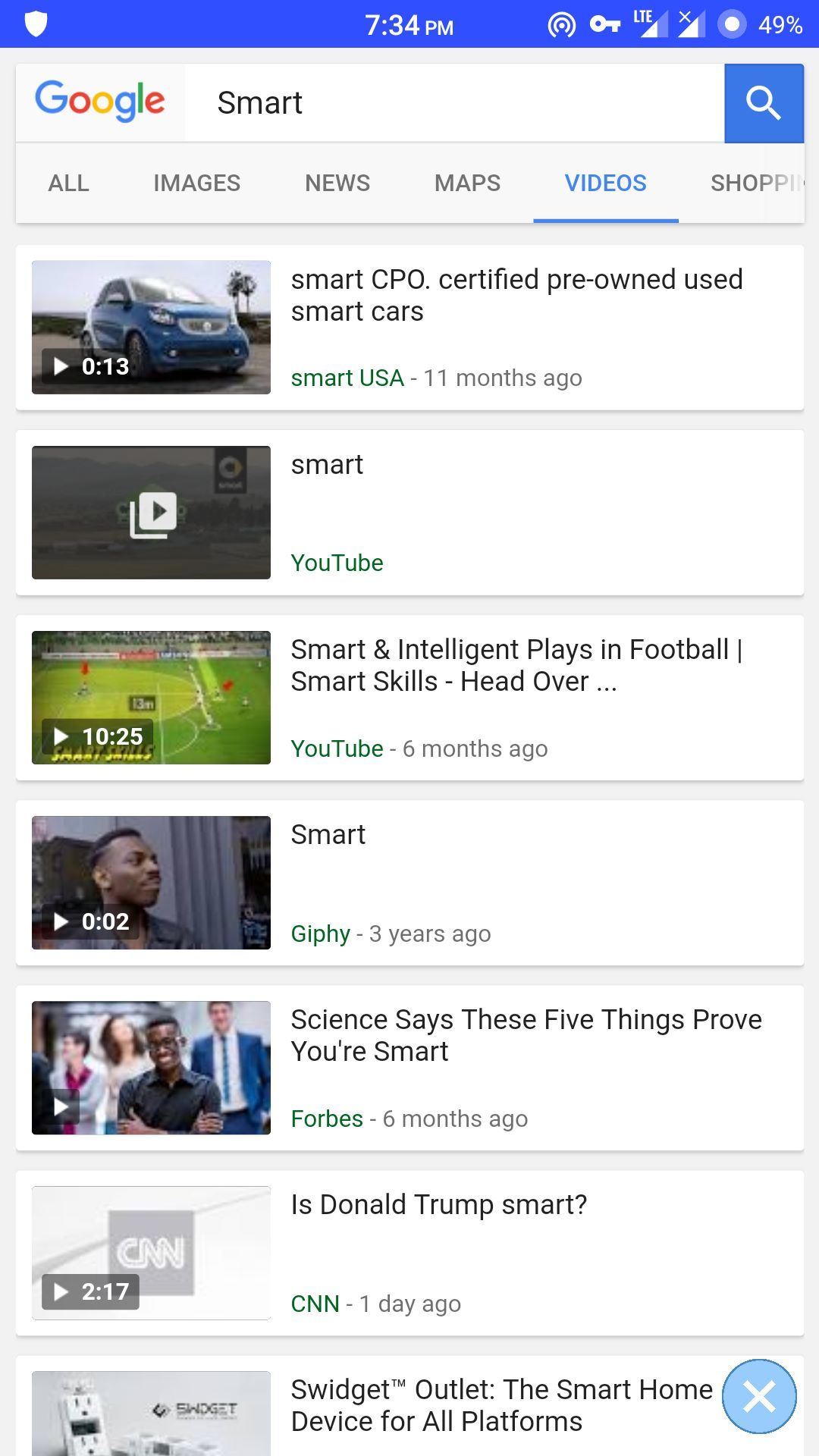 Smart Search For Google