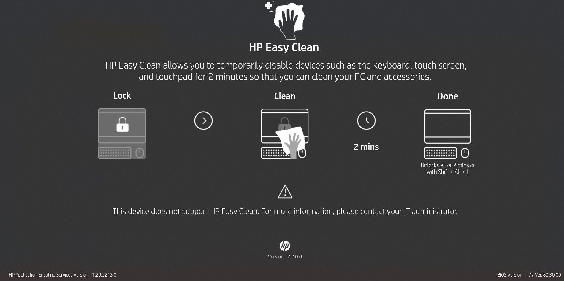 HP Easy Clean