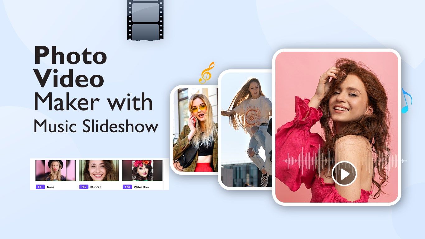Photo Video Maker with Music - Slideshow