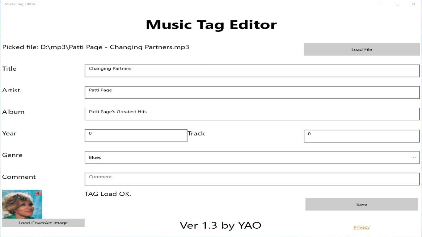 Music Tag Editor