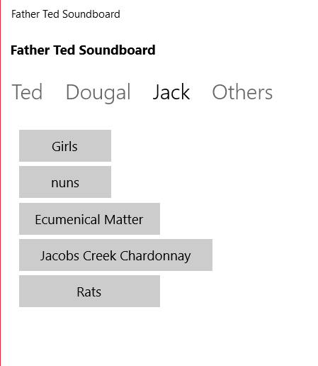 Father Ted Soundboard