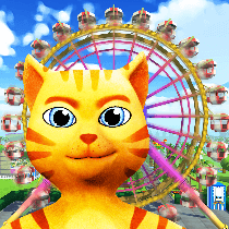 Cat Theme & Amusement Park Fun