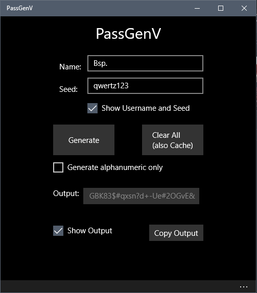 PassGenV