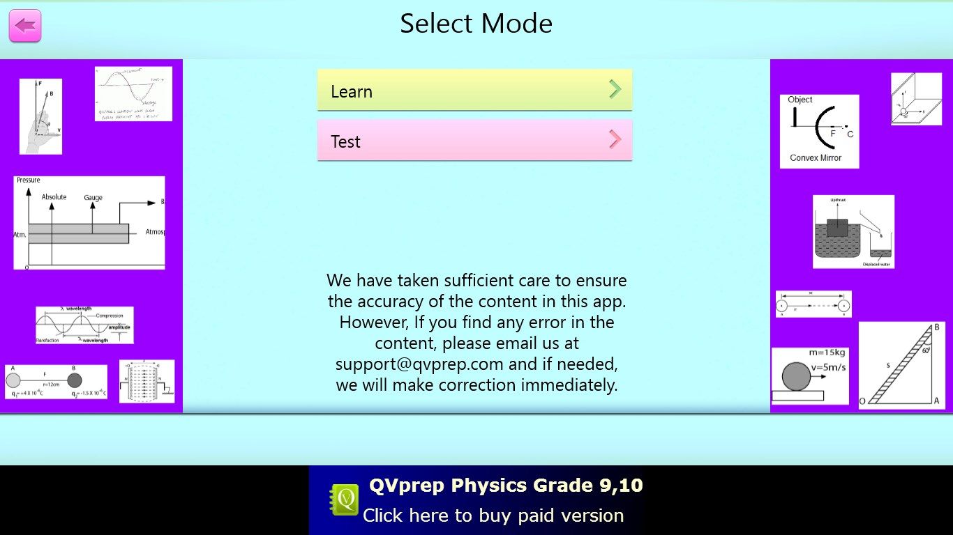 Choose Mode Screen