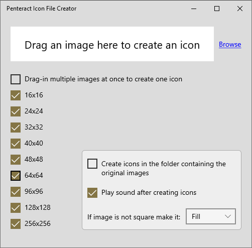 Penteract Icon File Creator