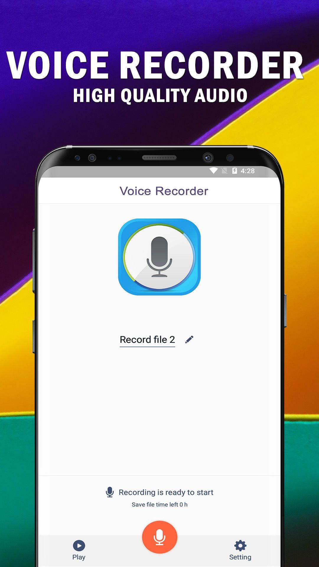 Voice Recorder - High Quality Sound & Audio