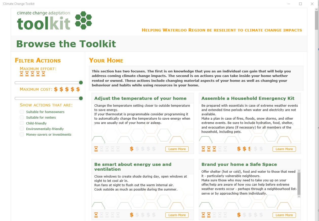 Climate Change Toolkit