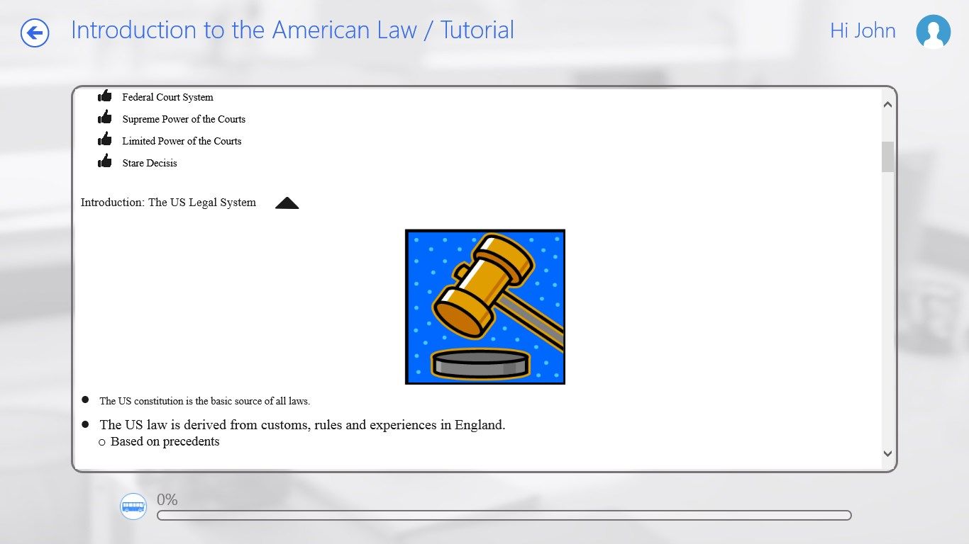 US Law by WAGmob