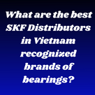 What are the best SKF Distributors in Vietnam recognized brands of bearings?