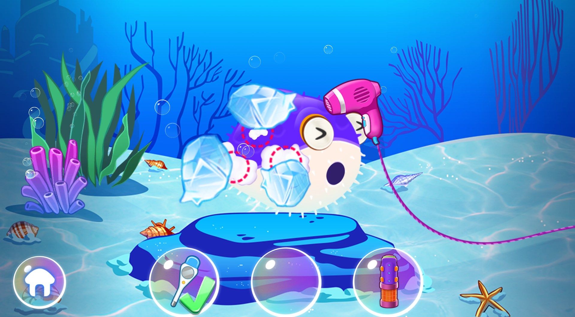 Mermaid Princess Makeup:Magic underwater games
