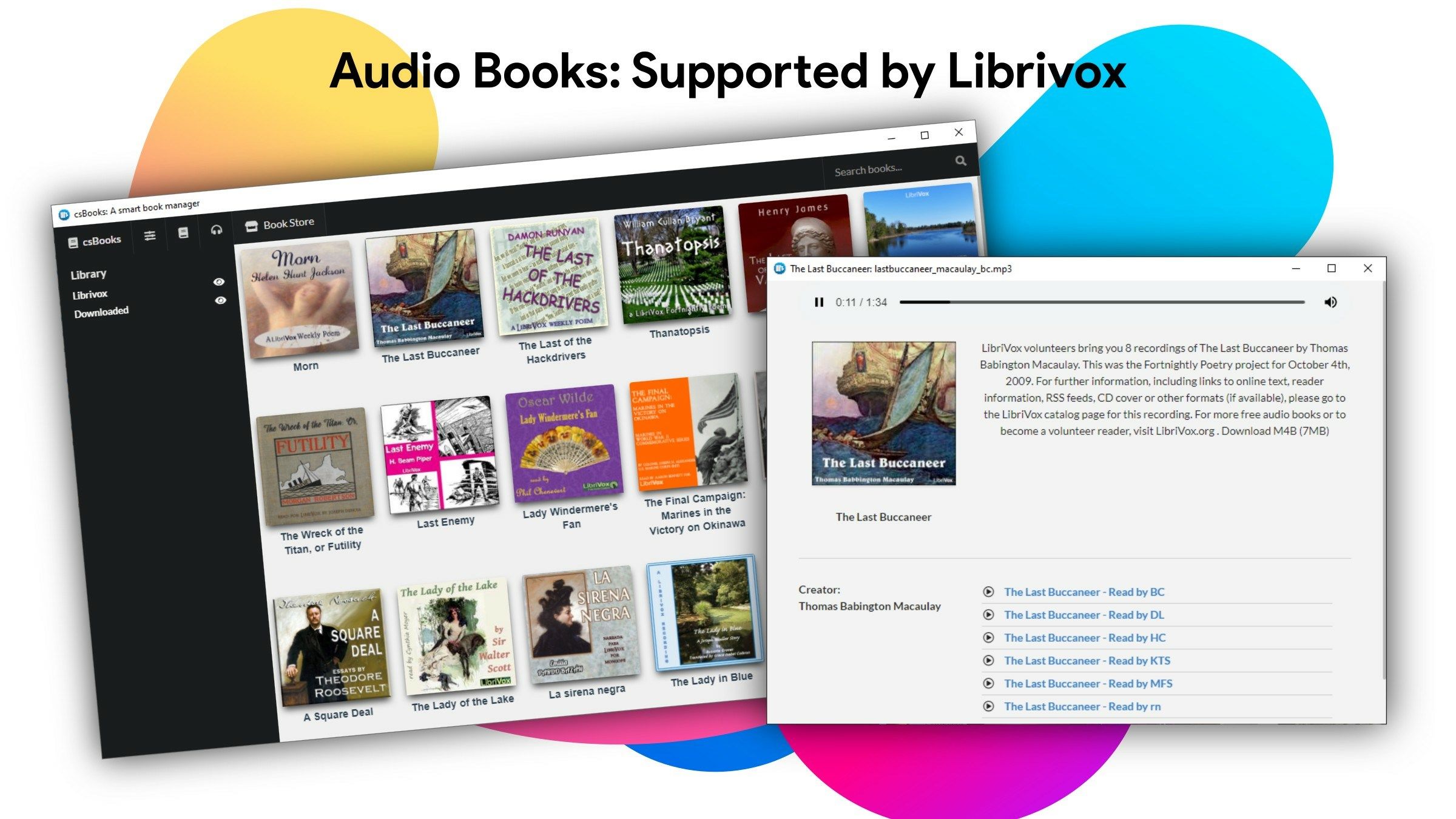 Audio Books Librivox