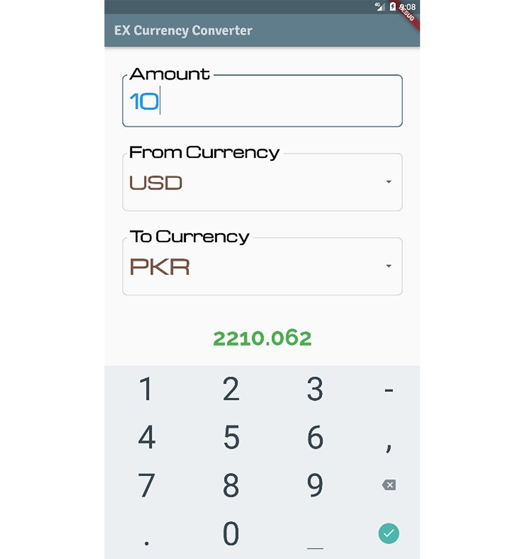 EX Currency Converter