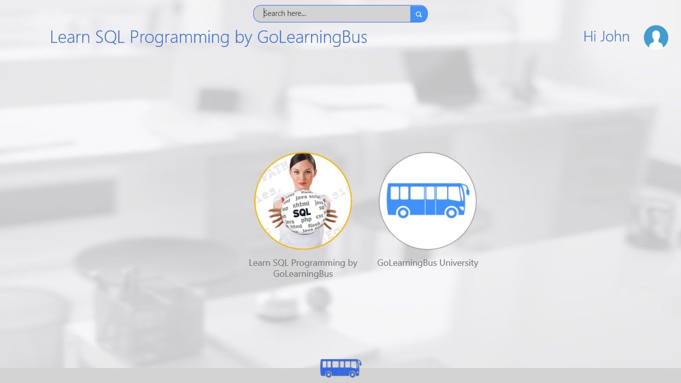 Learn SQL Programming by GoLearningBus