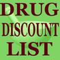 $3 / $4 Discount Drug List For Top Pharmacies ( Free, no Advertisements )
