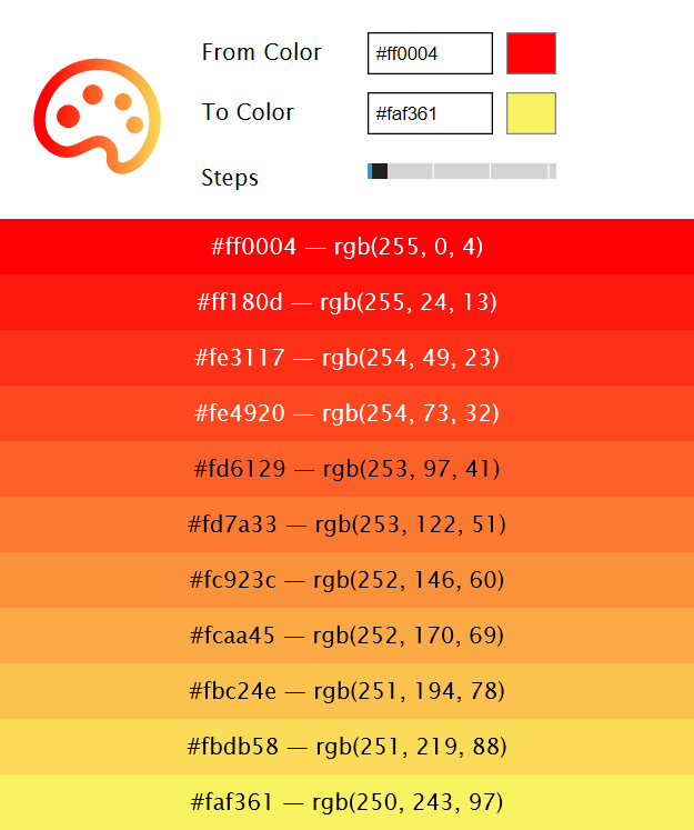 Converting Colors - Color Blender