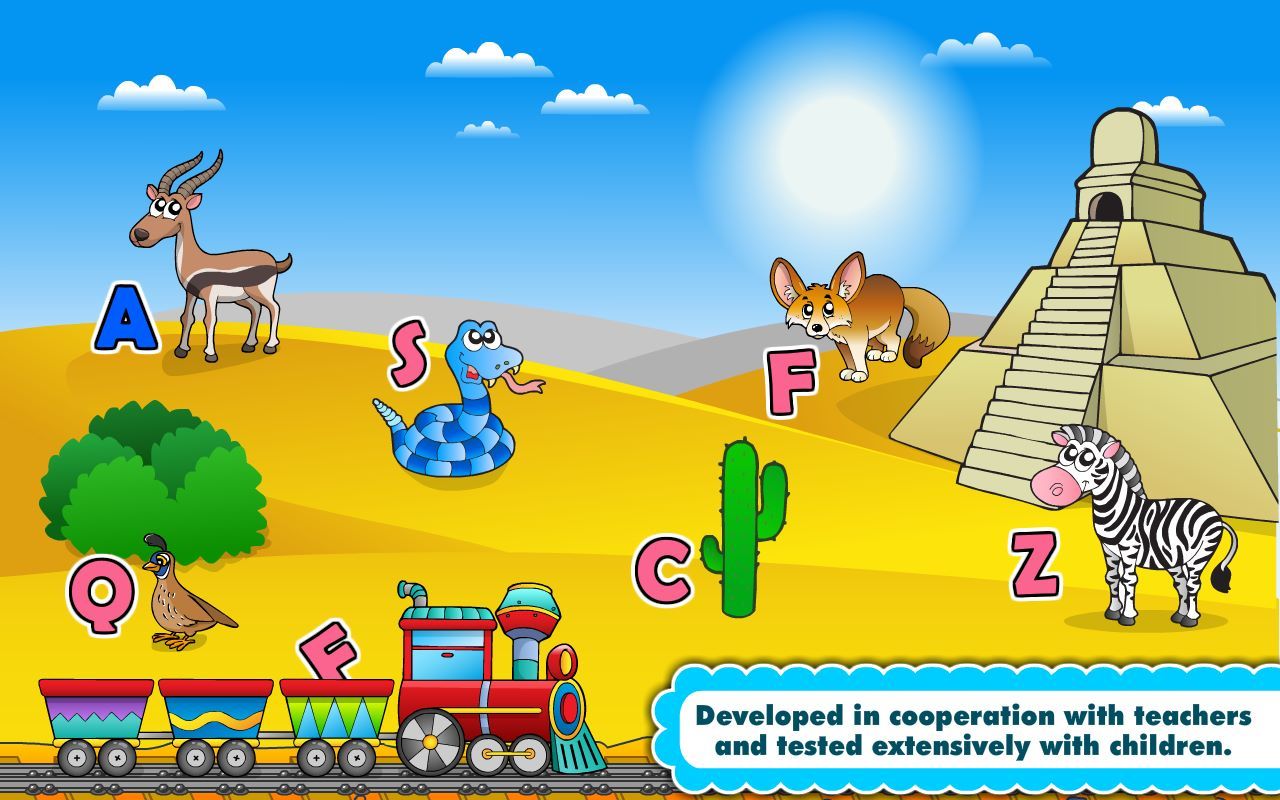 Phonics Island: ABCs First Phonics and Letter Sounds School Adventure vol 1 Kids Ready to Read - Fun Learning Reading Game with Animal Train for Preschool, Toddler & Kindergarten Explorers (Abby Monkey® education edition) by 2 2 learn Lite