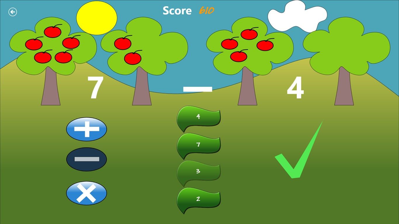 Learn addition, subtraction and multiplication