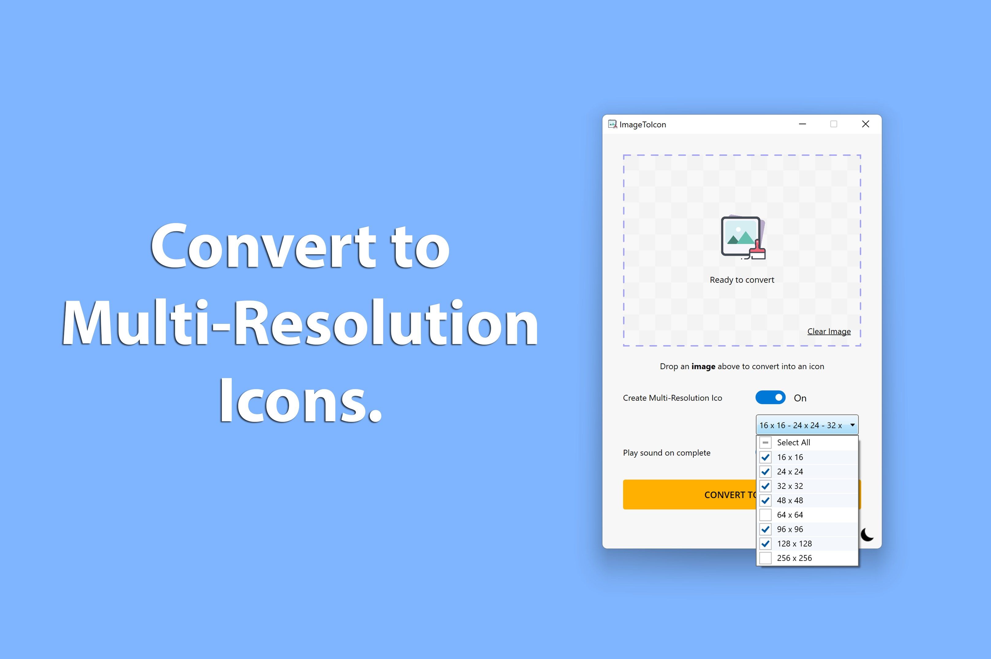 ImageToIcon - Convert Images to Icons