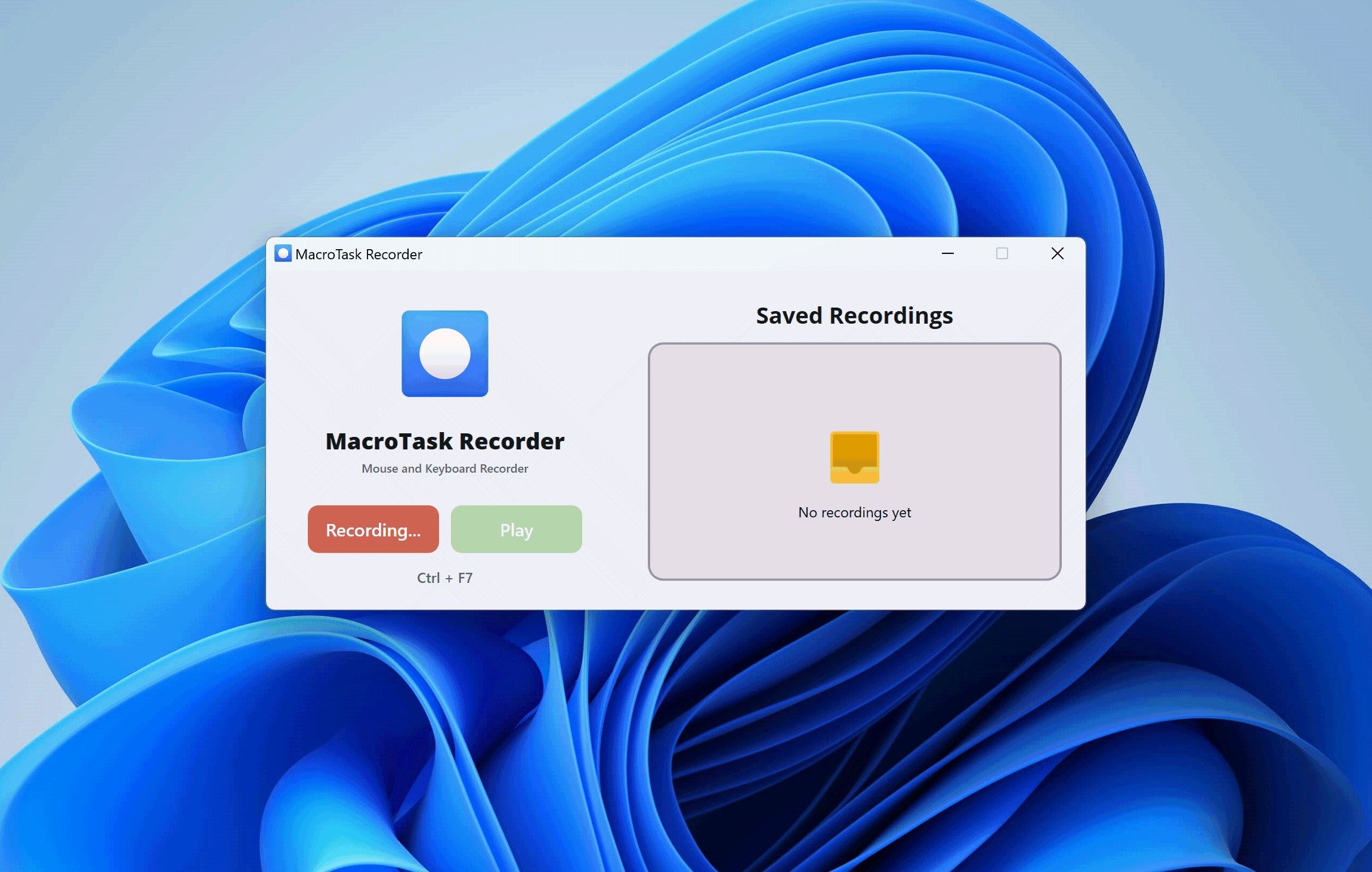 MacroTask - Mouse and Keyboard Recorder