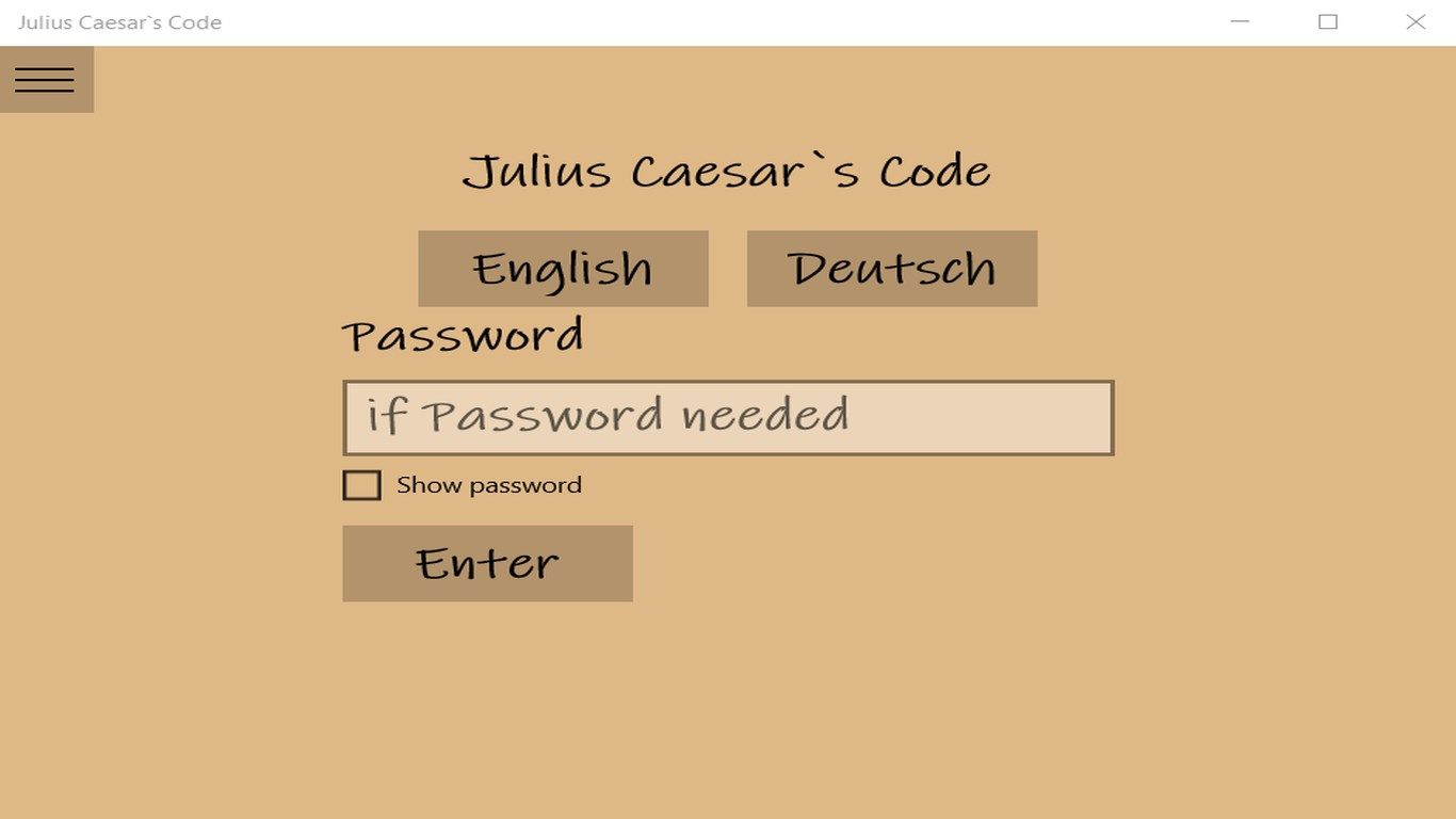 Julius Caesar`s Code