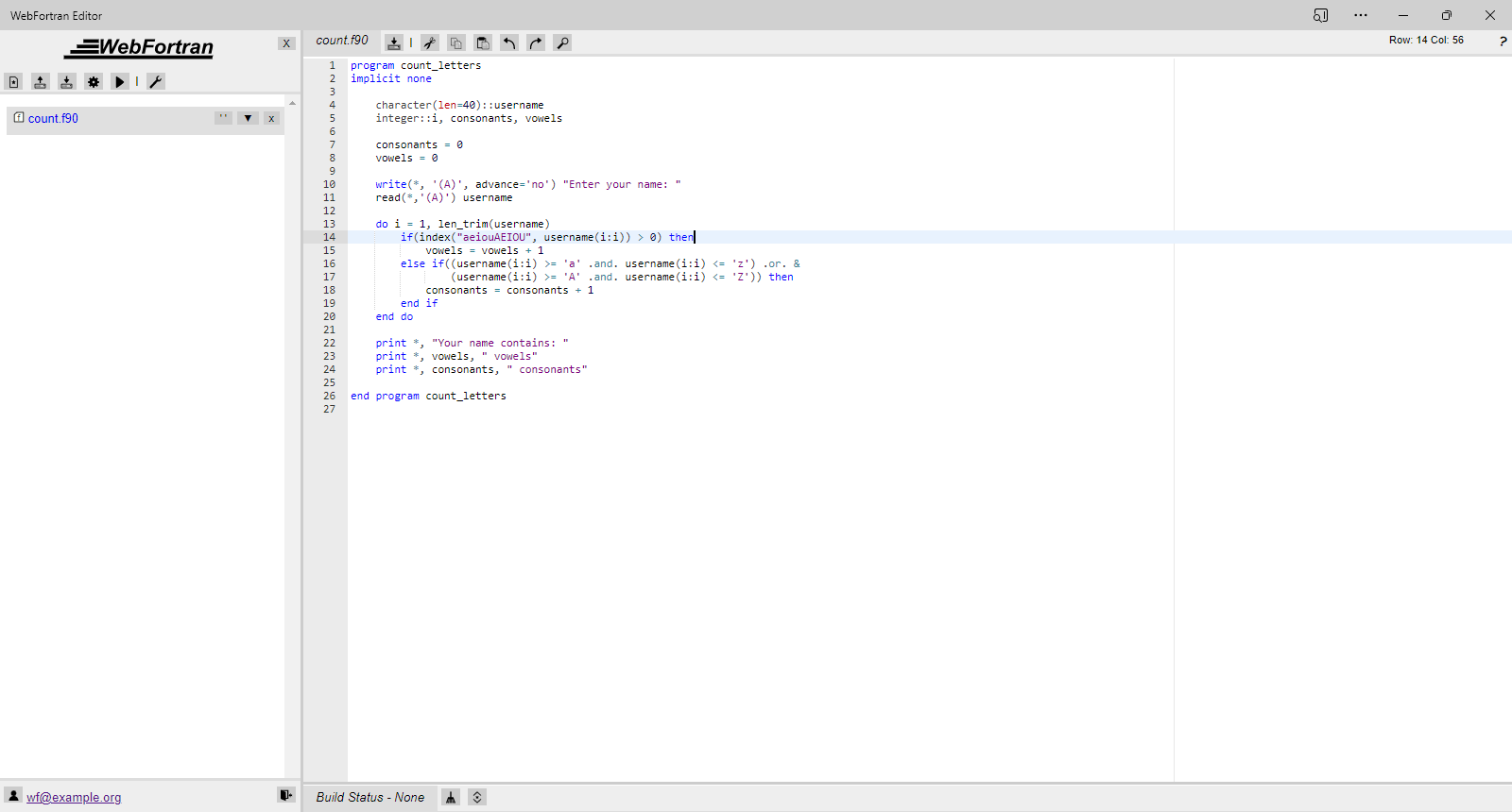 Edit Fortran Code in a Modern Text Editor