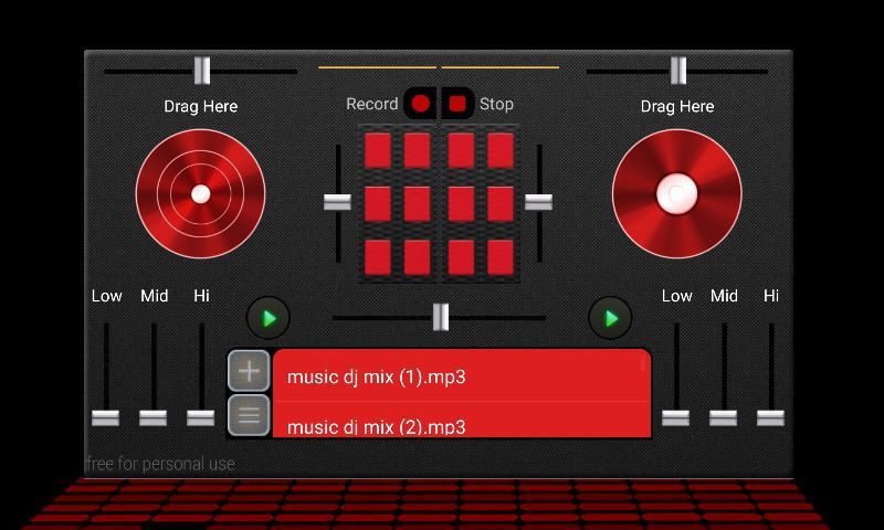 Virtual DJ Mixer Player 2