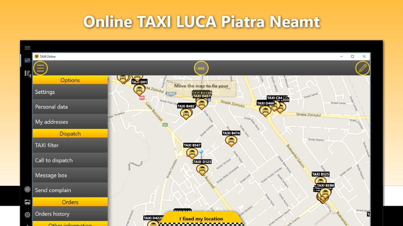 Online TAXI LUCA Piatra Neamt