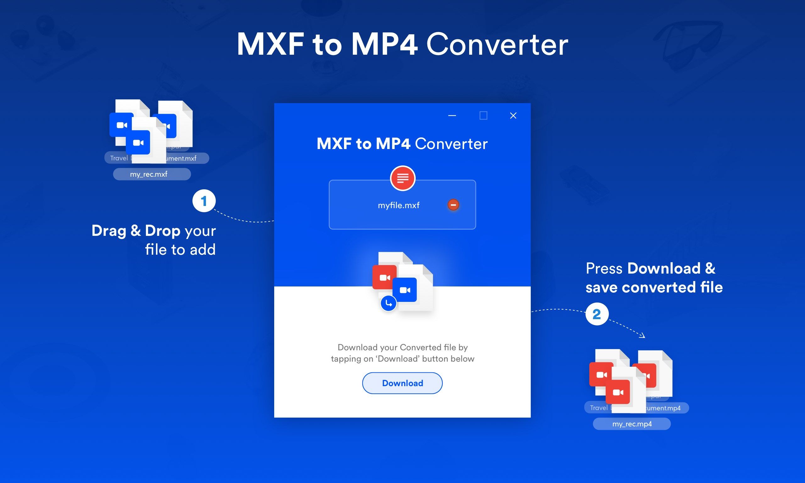 MXF to MP4 Converter.