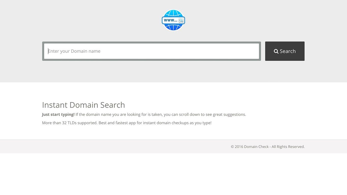 Domain Check - Instant Domain Search