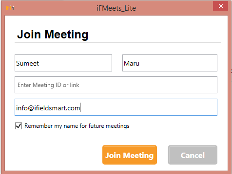 Join Meeting