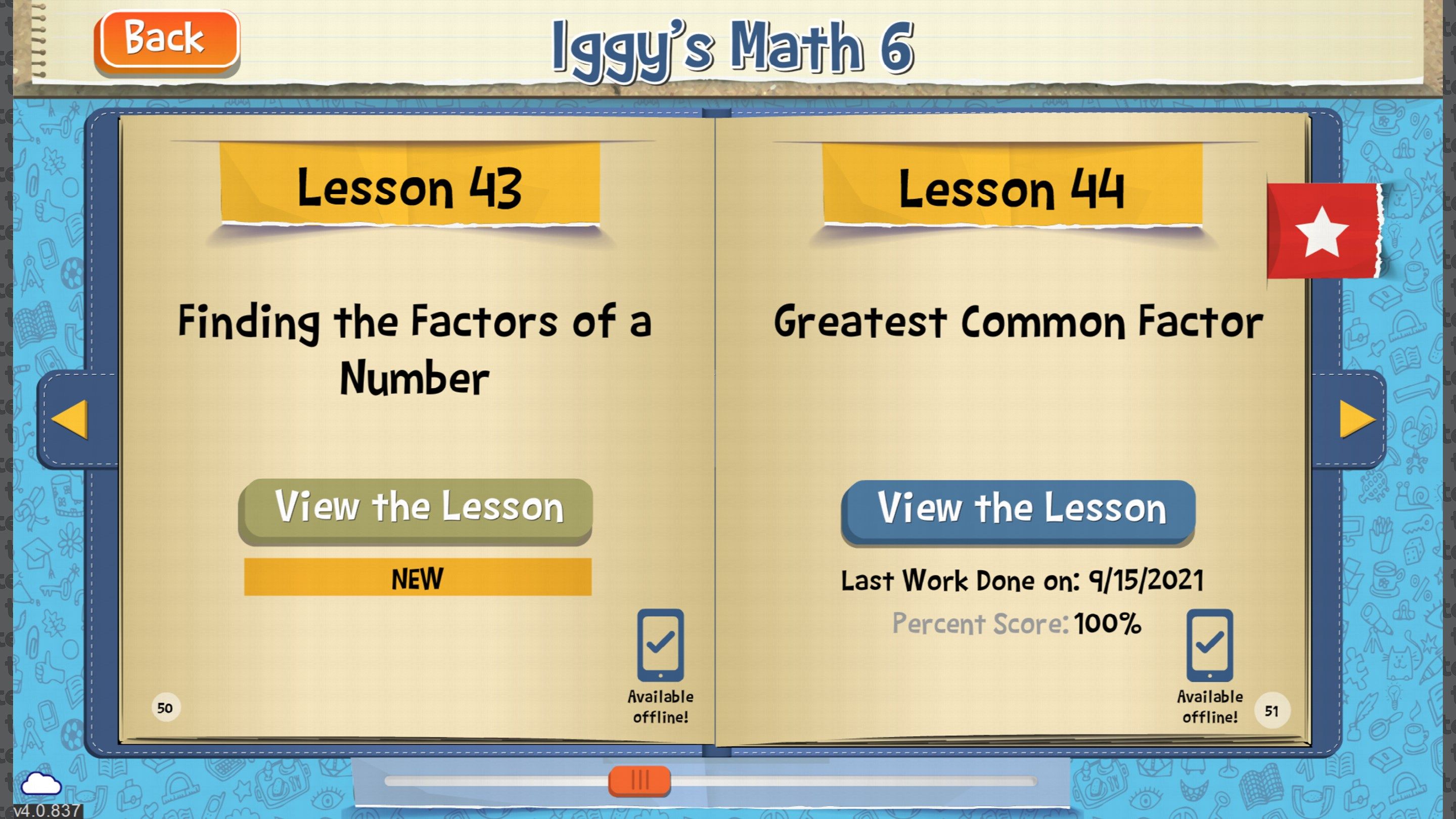 Each lesson covers a core concept with a lecture, and a set of problems to solve.