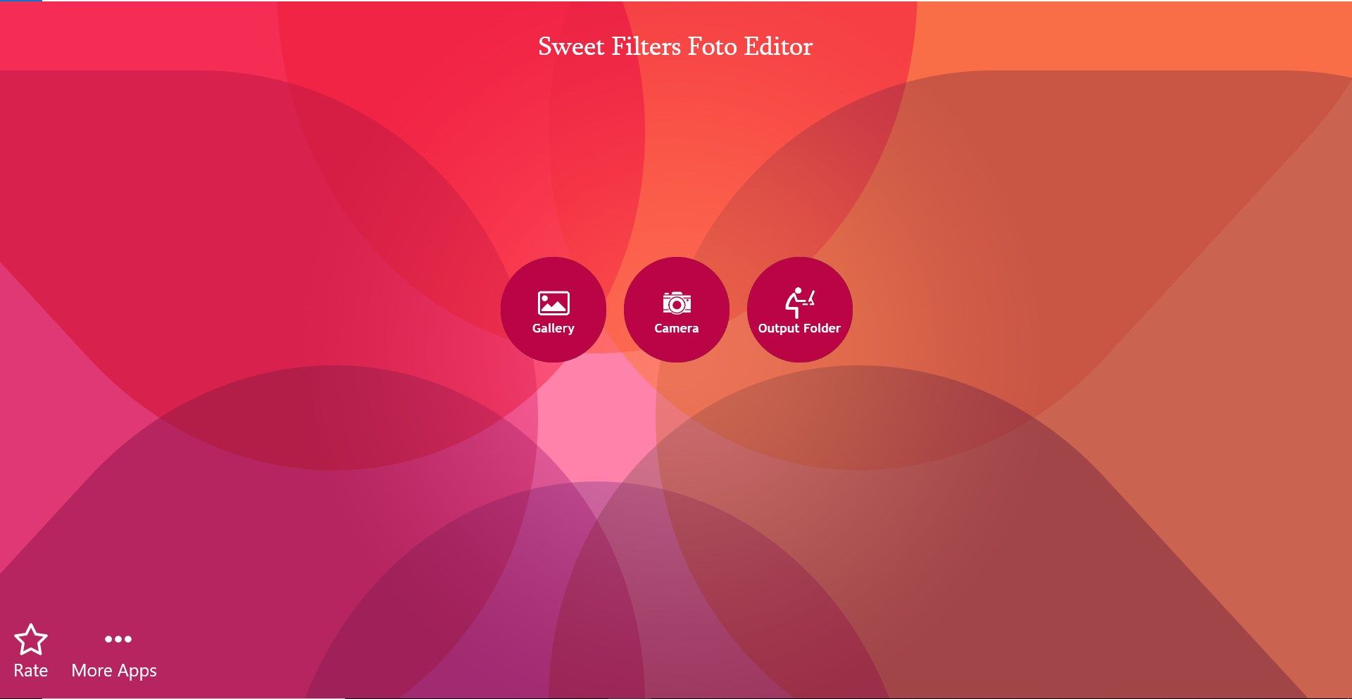 Sweet Filters Foto Editor