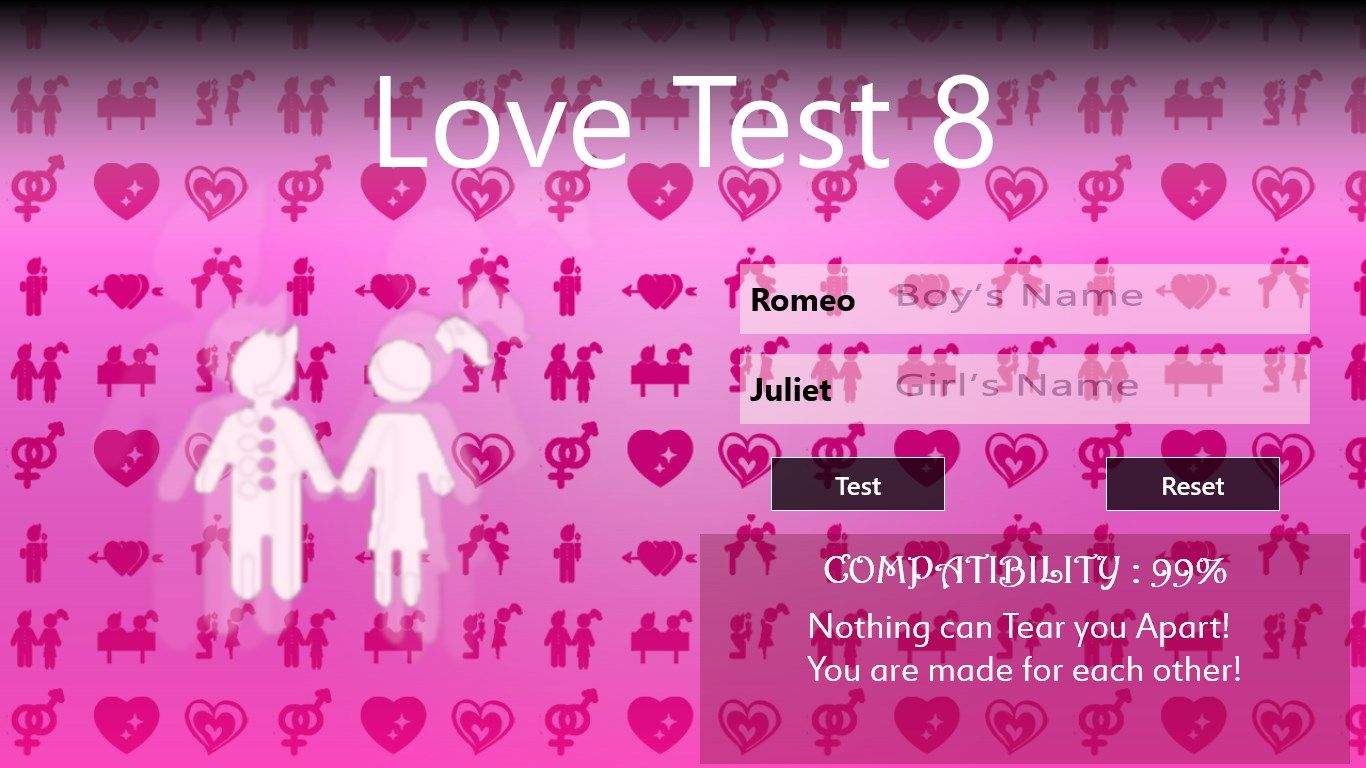 Test your Love instantly