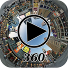 360° video player 3D viewer
