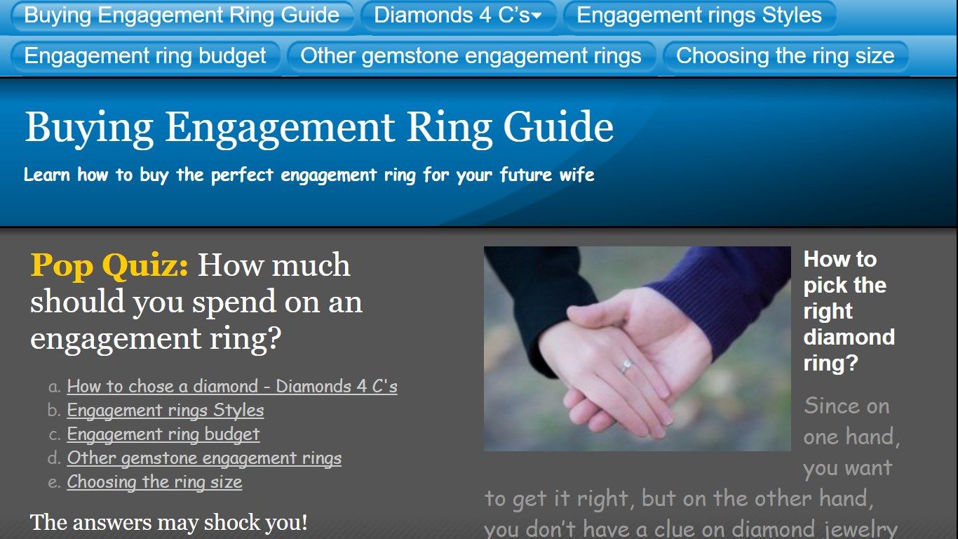 Engagement Rings Guide