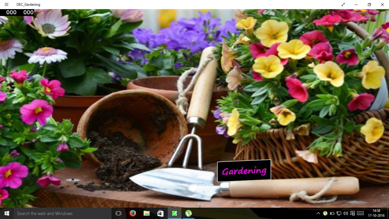 Gardening Page