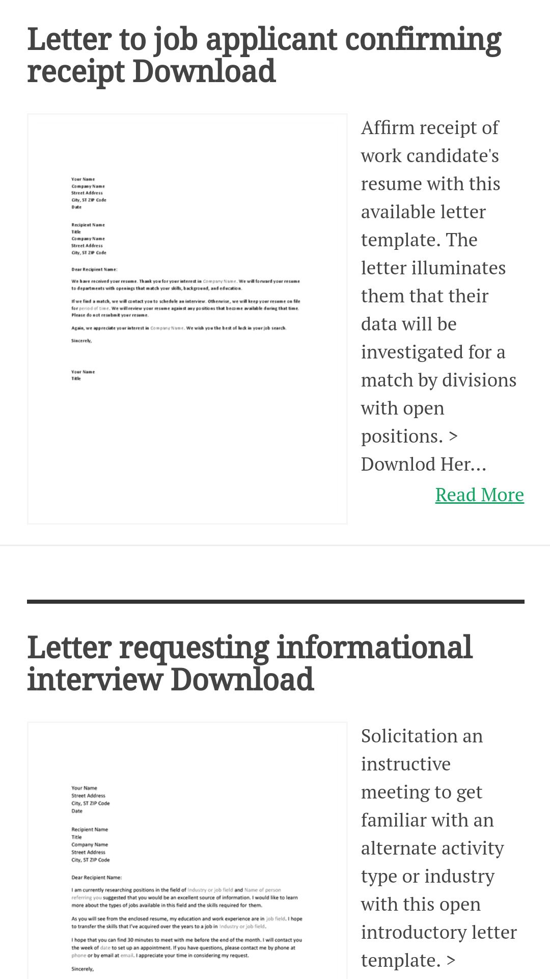 Cover Letter Office Templates