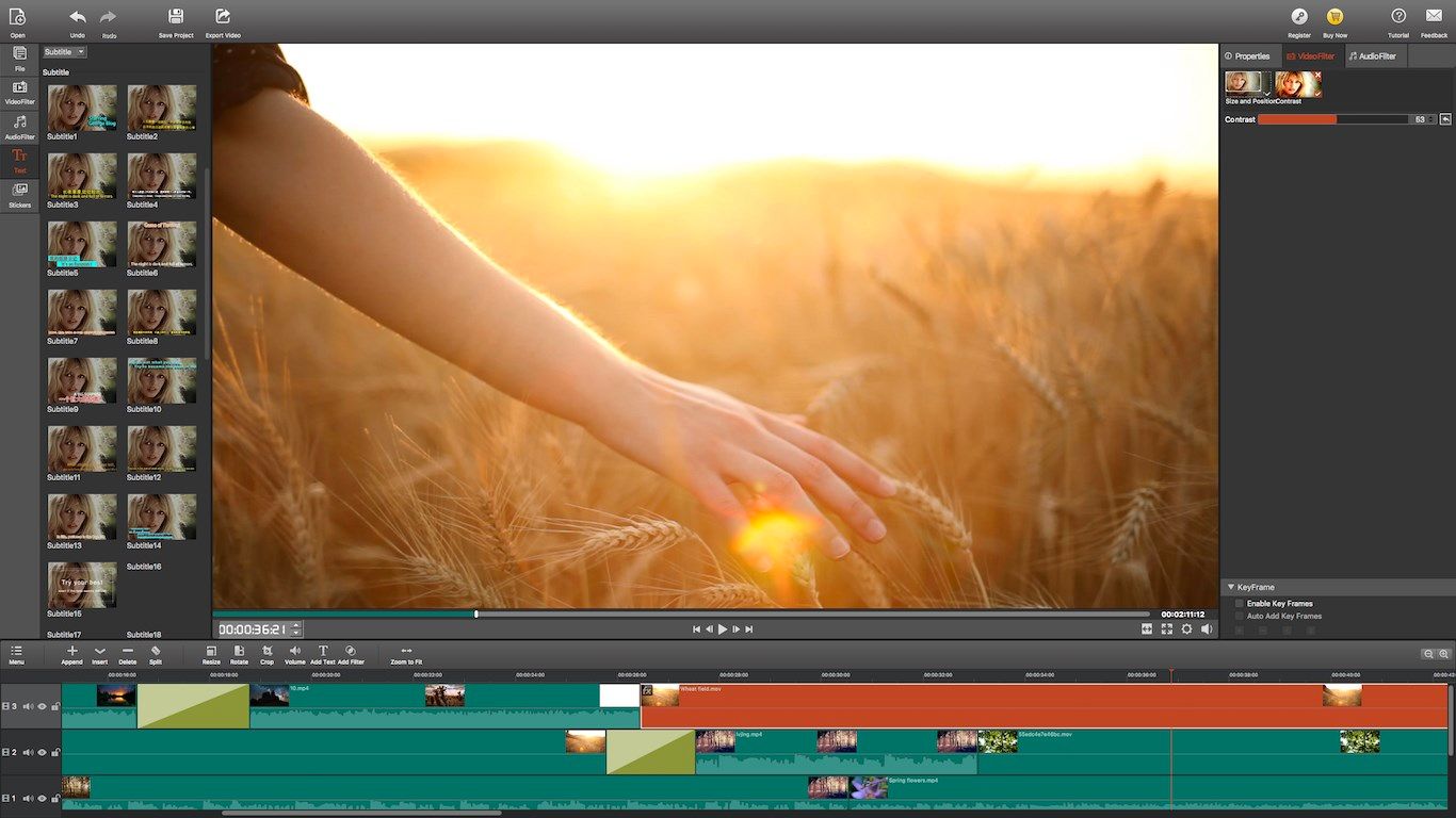 MovieMator Video Editor - movie maker for Windows and Mac