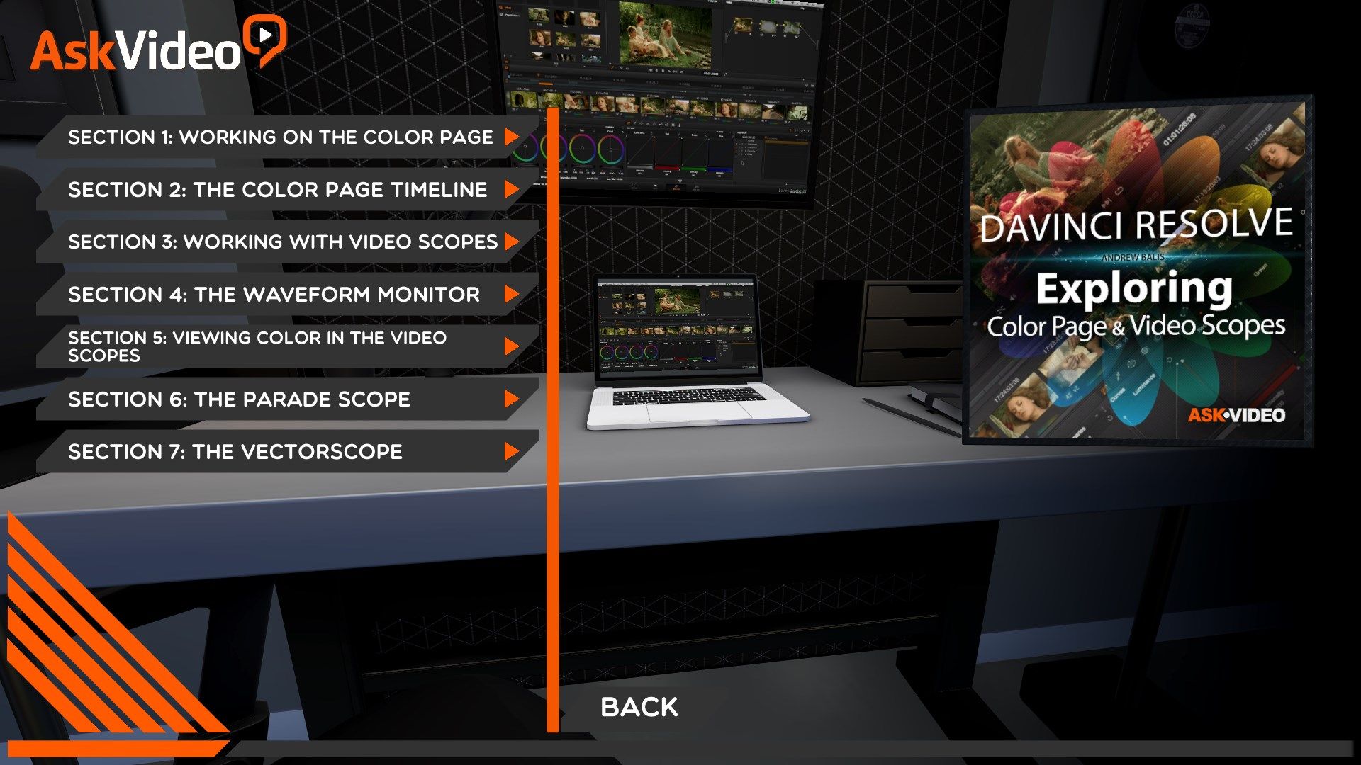 Color Page and Video Scopes in DaVinci Resolve