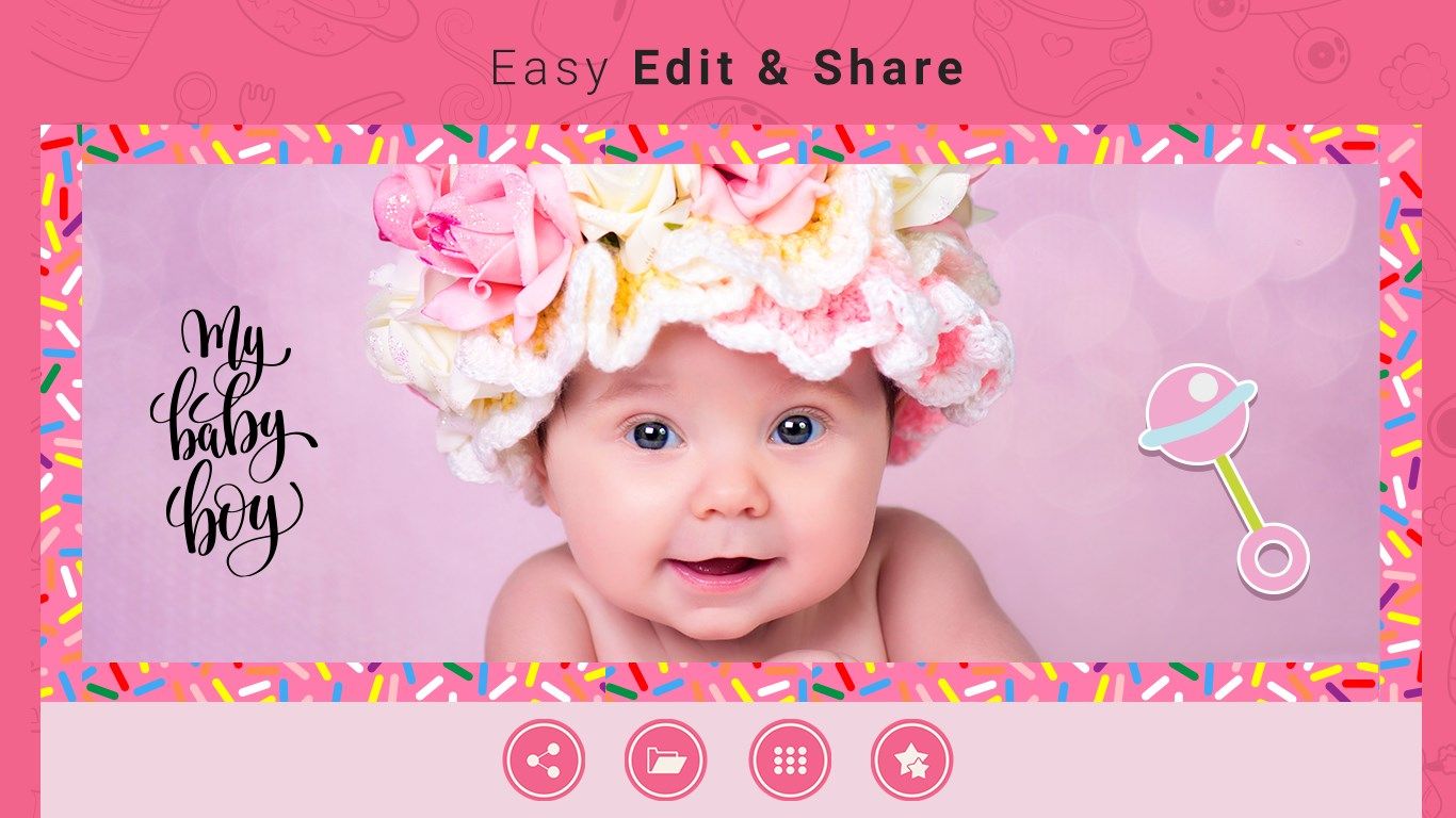 Baby Pics Photo Editor
