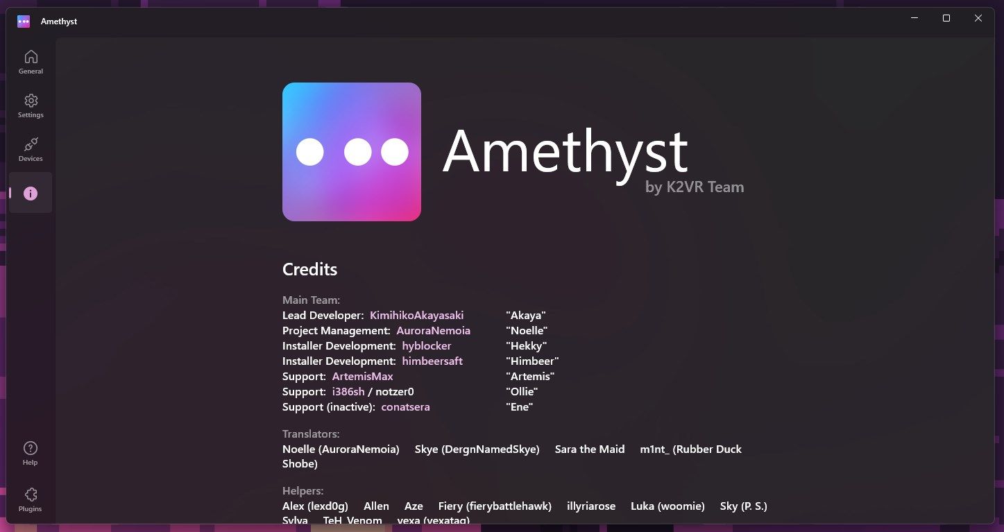Amethyst - Open Source Body Tracking