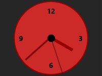 Analogue Clock for Game Bar