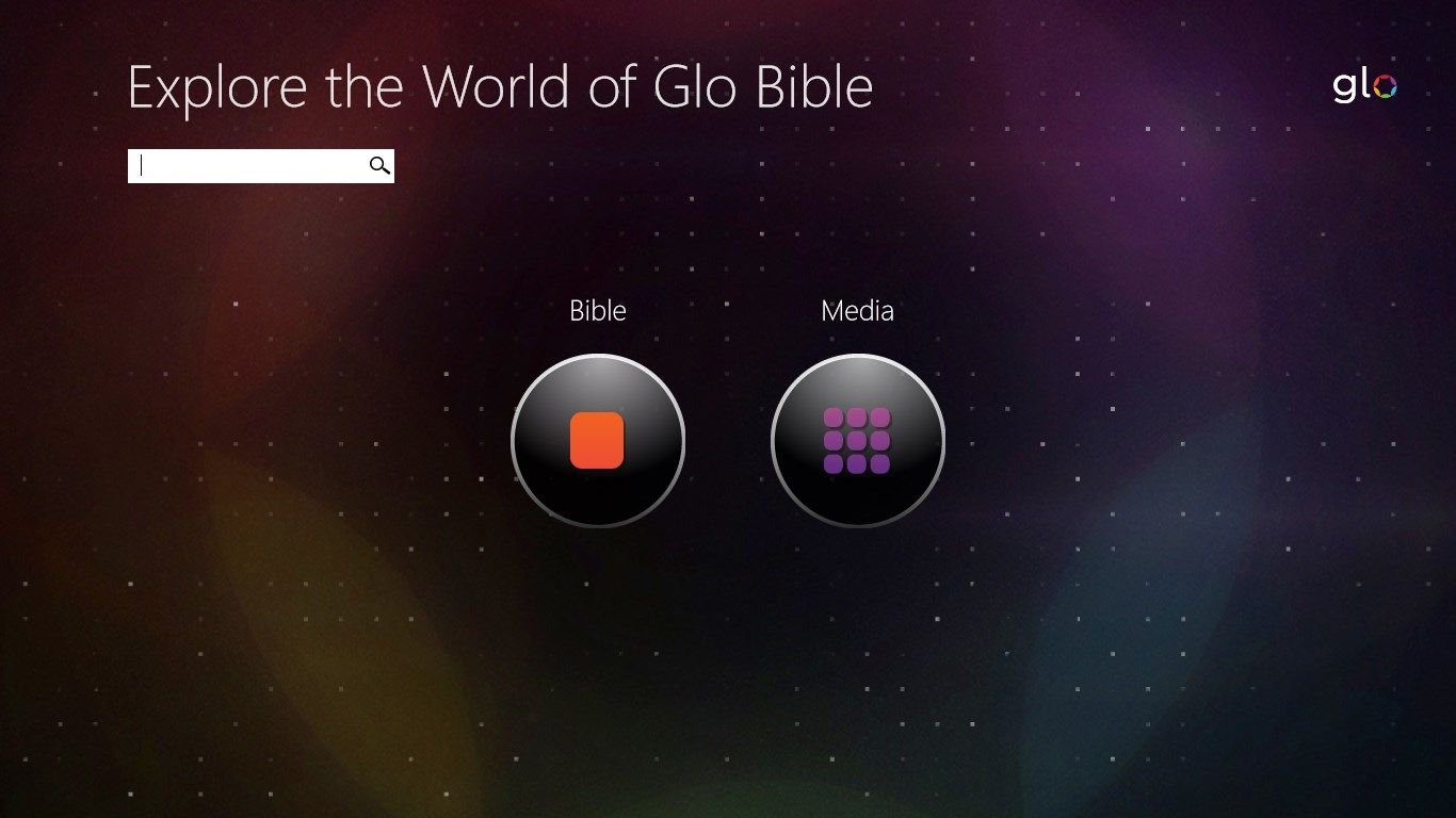 Explore the World of the Bible with Glo. Search or explore the Bible or Media Lenses.