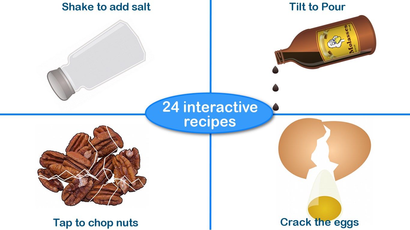 Interactive ingredients.