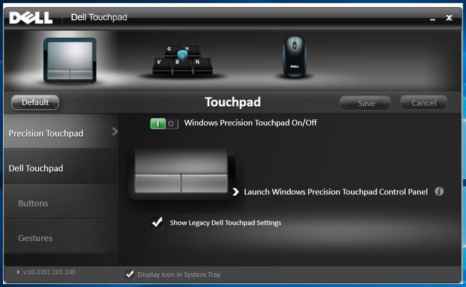 Dell Touchpad Assistant